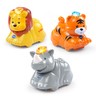 Go! Go! Smart Animals® Safari Animals 3-Pack (Lion, Tiger & Rhino) - view 1